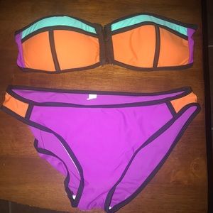 Color block bikini